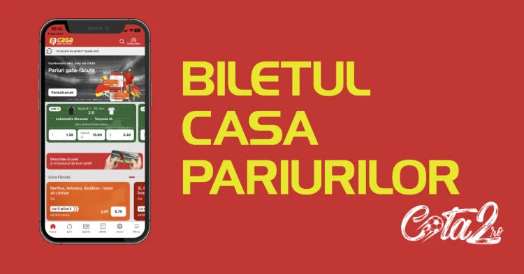 Biletul Zilei Casa Pariurilor Cota2.ro