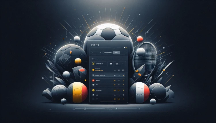 un smartphone inconjurat de o selectie de sporturi la care se poate paria