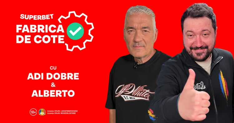 FABRICA DE COTE - cea mai nouă emisiune de pariuri sportive cu bilete și ponturi de weekend
