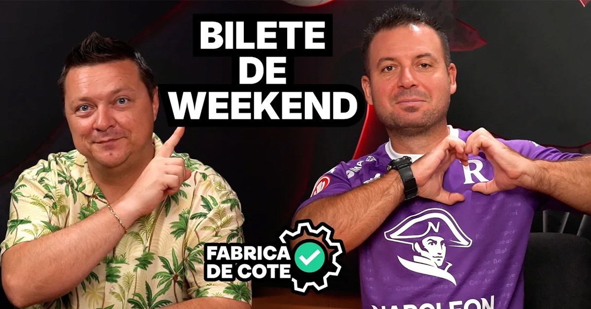 FABRICA DE COTE - cea mai nouă emisiune de pariuri sportive cu bilete și ponturi de weekend