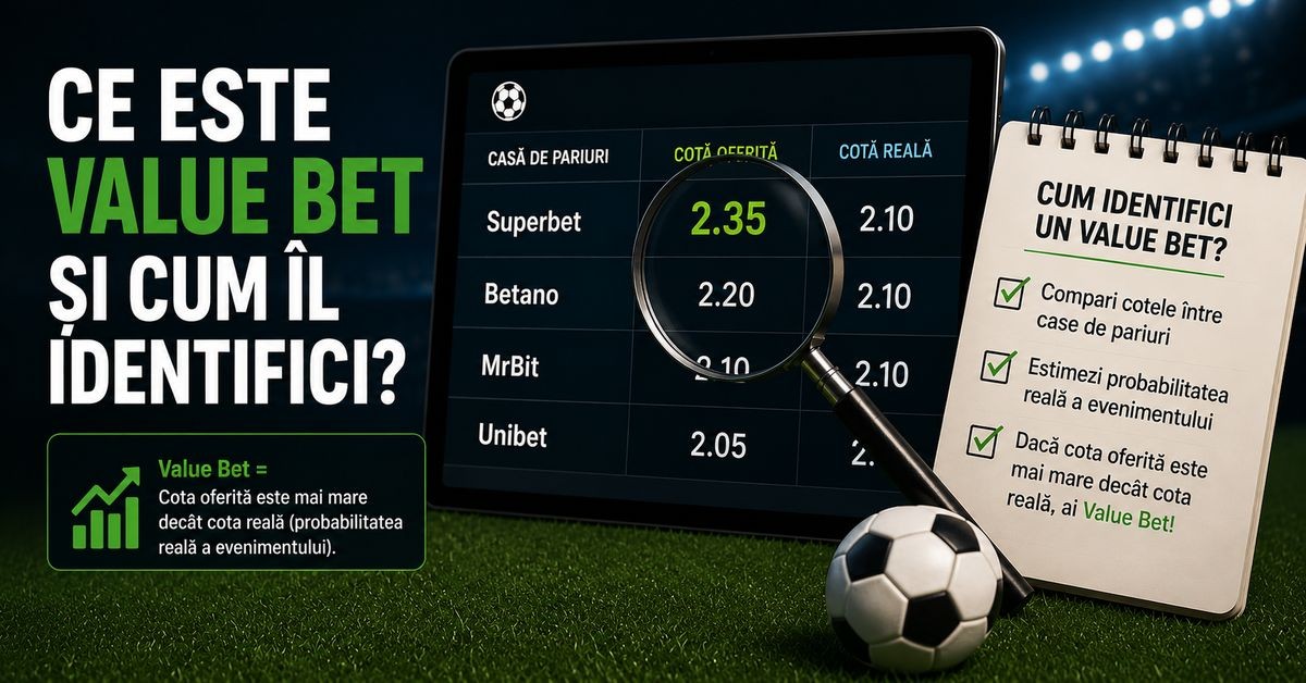 Value Bet, ce este și cum îl identifici?