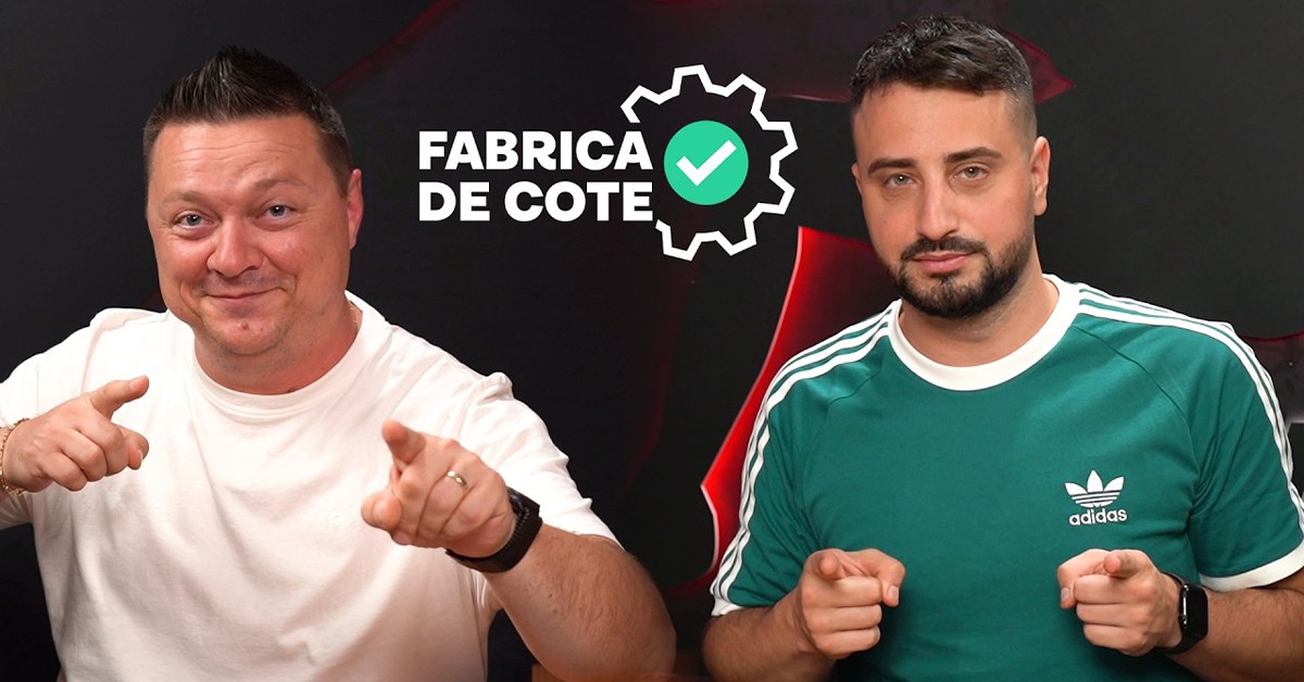 FABRICA DE COTE - cea mai tare emisiune de pariuri sportive cu biletul zilei și ponturi pe fotbal