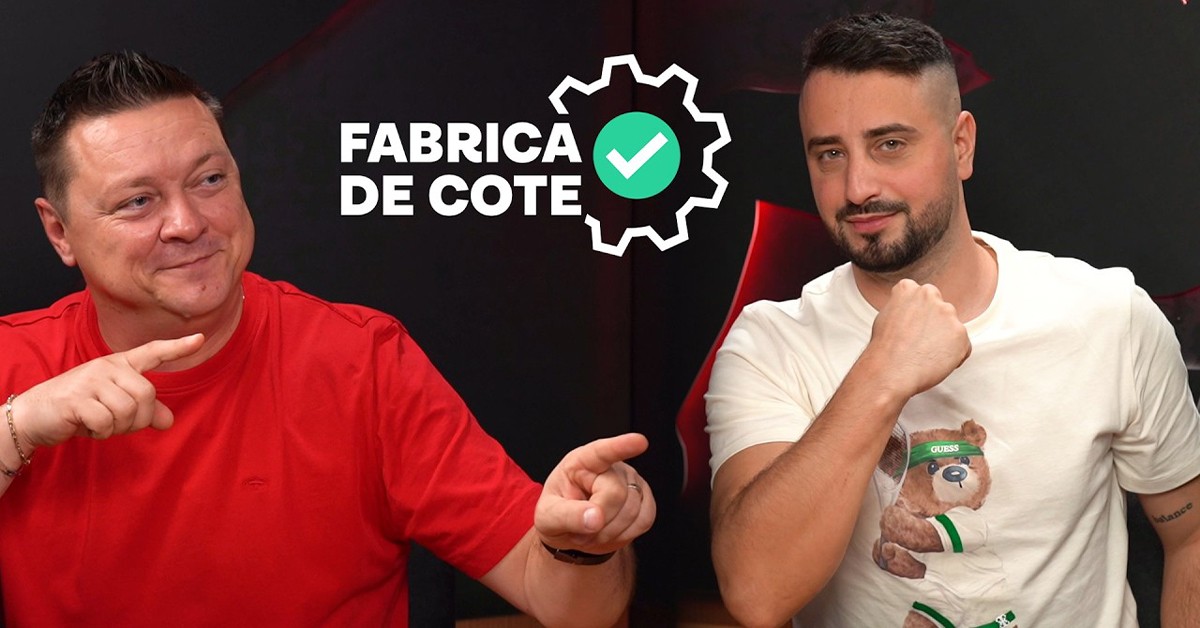 FABRICA DE COTE - cea mai tare emisiune de pariuri sportive cu biletul zilei și ponturi pe fotbal